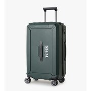 スーツケース フロントハンドル搭載PPボディ 旅行日数目安：2～3泊 59L TSAロック搭載 ファスナータイプ カーキ M3005-Z63KH