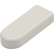 A1193 [マサル メタルモール付属品 エンドキャップ A型 ミルキーホワイト]