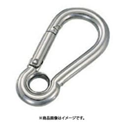 水本 ステンレス スナップフックA型 リング付 線径12mm長さ140mm 1個 A-12