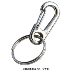 A-2002 [水本 ステンレス ミニクリップ 二重リンク付 長さ26mm 1個]