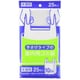 ゴミ袋 室内用 半透明 10L とって付き マチ付き シャカシャカ素材 25枚入 24×8×50cm 厚さ0.015mm Y18C