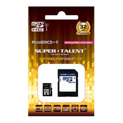 ヨドバシ Com Super Talent スーパータレント St32msu1p Premium Microsdhcカード 32gb Uhs I U1対応 Class10 Sdアダプタ付 通販 全品無料配達