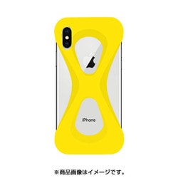 Palmo iPhone XS/X イエロー [iPhone XS/X用シリコンケース]