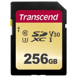 トランセンド　SDXCカード　256GB