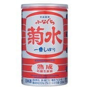 吟醸 生原酒 熟成 ふなぐち菊水一番しぼり 19度 200ml缶 [清酒]