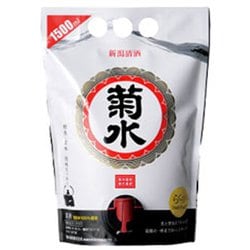 菊水 白 スマートパウチ 15度 1500ml [清酒]