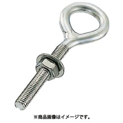 水本 ステンレス ロングアイボルト ミリネジ 捻長38mm 1個 A-316