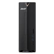 デスクトップパソコン Aspire X Celeron J4005/メモリ 4GB/1TB HDD/DVD±R/RW スリムドライブ/Windows 10 Home 64ビット/Microsoft Office Home & Business 2019/ブラック XC-830-N14F/F