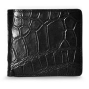 クロワロワイヤル 二つ折り財布 CRSK-012MC/BLK