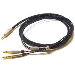 玲-Rei ステレオミニ×2→2.5φ4極 リケーブル BSP-HPCL-SDTRHPLRM4