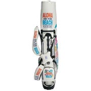 CB-011 ALOHA ON THE BEACH [スタンド式キャディバッグ 3.8Kg 9.0型 46インチ対応 口枠数5 自立スタンド付き 2020年モデル]