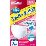 フィッティ シルキータッチ耳 ゴムふわり 7枚入り ホワイト やや小さめ