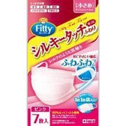 フィッティ シルキータッチ耳 ゴムふわり 7枚入り ピンク やや小さめ