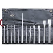 A6-12 [モクバ印 タガネセット 袋入り 12本組]