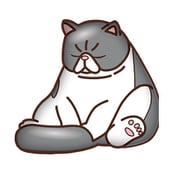 ぷにっPON ZooZooZooラバーマグネット ひまなの寝 ネコ [キャラクターグッズ]