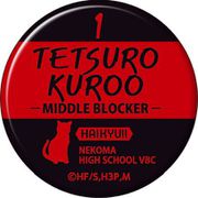 ハイキュー！！ 缶バッジセット 音駒 黒尾＆孤爪 [キャラクターグッズ]