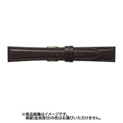CHT-B 18mm-15mm ベビーカーフHT ダークブラウン [時計バンド]