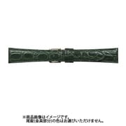 CNH-G 17mm-14mm NH型押ワニ グリーン [時計バンド]