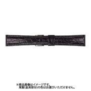 CRA-A 17mm-14mm RA型押ワニ ブラック [時計バンド]