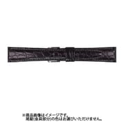 CRA-A 18mm-15mm RA型押ワニ ブラック [時計バンド]