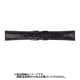 CRA-A 20mm-15mm RA型押ワニ ブラック [時計バンド]