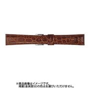CRA-C 18mm-15mm RA型押ワニ ブラウン [時計バンド]