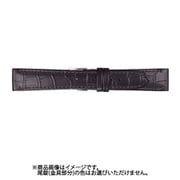 CP-A 22mm-20mm P型押ワニ ブラック [時計バンド]