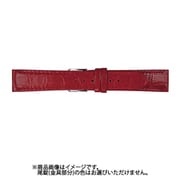 CP-R 16mm-14mm P型押ワニ レッド [時計バンド]
