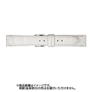 CP-WH 20mm-18mm P型押ワニ ホワイト [時計バンド]