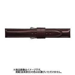 CAT-B 19mm-18mm ATカーフ ダークブラウン [時計バンド]