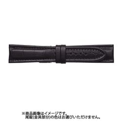 CKM-A 20mm-18mm KM型押マット ブラック [時計バンド]