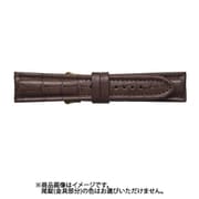CKM-B 20mm-18mm KM型押マット ダークブラウン [時計バンド]