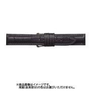 CIT-A 18mm-18mm IT型押ワニ ブラック [時計バンド]