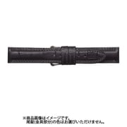 CIT-A 20mm-18mm IT型押ワニ ブラック [時計バンド]