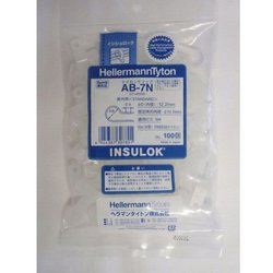 AB-7N [ヘラマンタイトン インシュロック ナイロンクリップ 100個入]