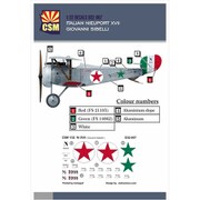 COPD32007 ニューポール 17用デカール ジョバンニ・サベリ乗機マーク [1/32スケール エアクラフト用デカール]