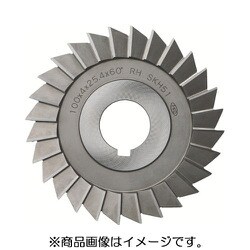 FKD シングルアングルカッター 右刃 角度50°×刃径100mm×刃幅13mm×穴径25.4mm AC-RH-50X100X13X25.4