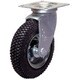 シシク 空気入車輪付キャスター 自在 290mm AIJ3.50-5