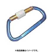 AKD-11BB [水本 アルミカラビナ 環付 ブルー 線径11mm長さ101mm 1個]