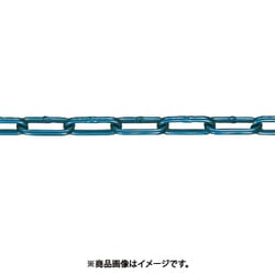 AL-3-30C-B [水本 アルミカラーチェーン ブルー AL-3B 30m 1本]