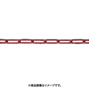 AL-3-30C-R [水本 アルミカラーチェーン レッド AL-3R 30m 1本]