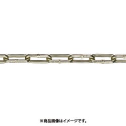 AL-4-30C-Y [水本 アルミカラーチェーン レモンイエロー AL-4Y 30m 1本]