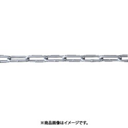 AL-5-30C-S [水本 アルミカラーチェーン シルバー AL-5S 30m 1本]