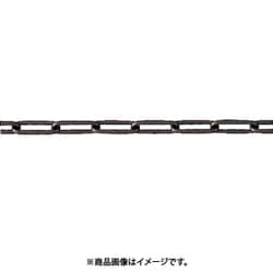 AL-6-30C-BN [水本 アルミカラーチェーン ブラウン AL-6BN 30m 1本]