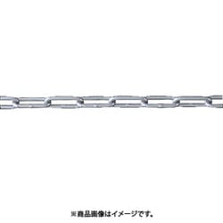 AL-6-30C-S [水本 アルミカラーチェーン シルバー AL-6S 30m 1本]
