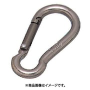 ALB-6BN [水本 アルミスナップフック アルマイト付 ブラウン 線径6mm長さ62mm 1個]