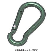 ALB-6GR [水本 アルミスナップフック アルマイト付 グリーン 線径6mm長さ62mm 1個]