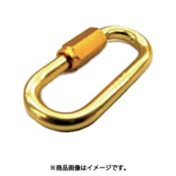 水本 アルミリングキャッチ アルマイト付 ゴールド 線径4mm長さ34mm 1個 ALH-4G