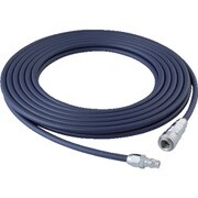 TRIENS エアーホース 耐スパッタ6.5mm×10m カプラセット付 AS-210GX