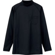 AS658-13-3L [コーコス 長袖ローネックAS-658 13 ブラック3L]